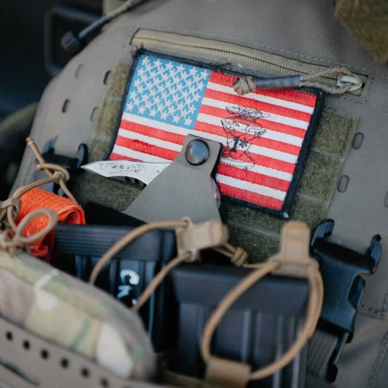 BRB Pouch auf einem Plate Carrier